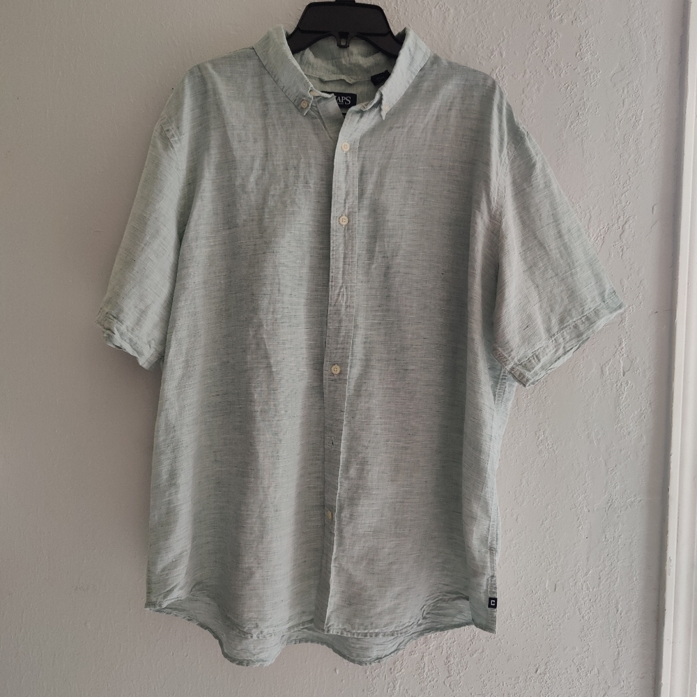 Men Linen Shirt sleeve Shirt